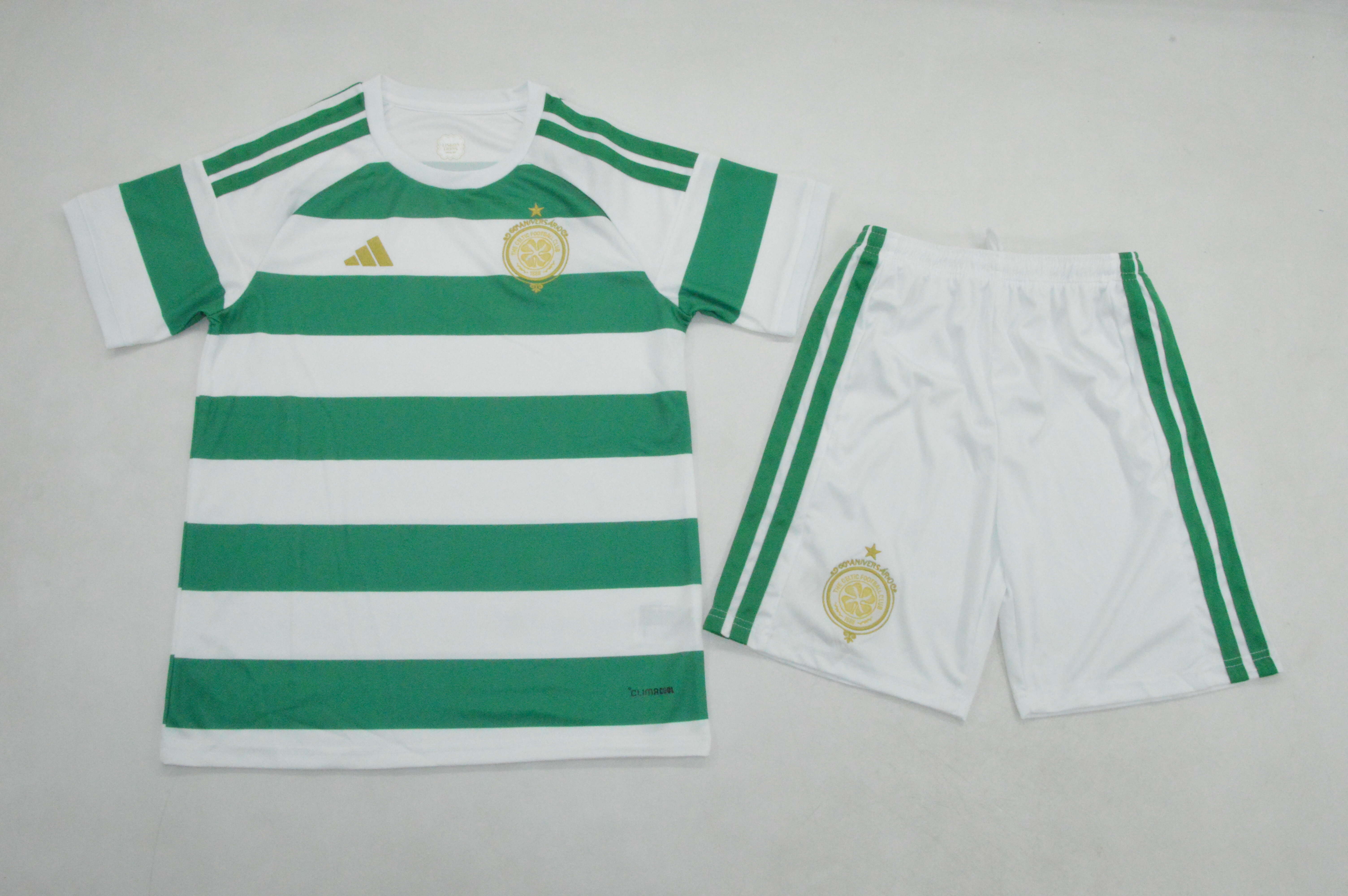 Kids-Celtic 26/27 Home Soccer Jersey